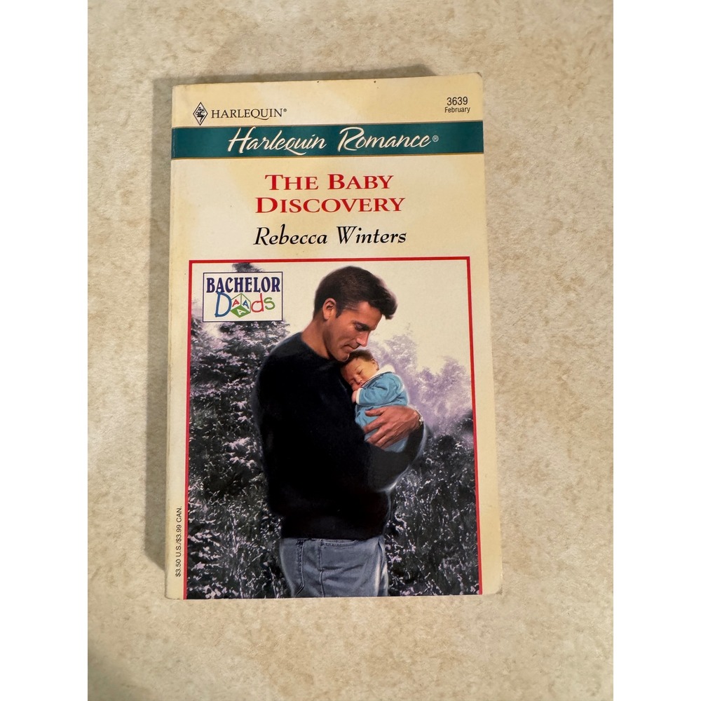 The Baby Discovery Rebecca Winters Harlequin Romance Bachelor Dads 3639 PBK